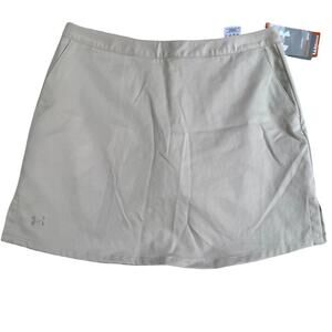 NWT Under Armour Khaki Skort Size 8